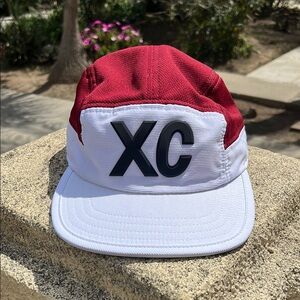 Ciele Athletics XC Running Hat - RED/WHITE